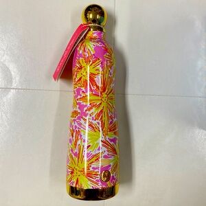 Lilly Pulitzer metal water bottle.  24oz